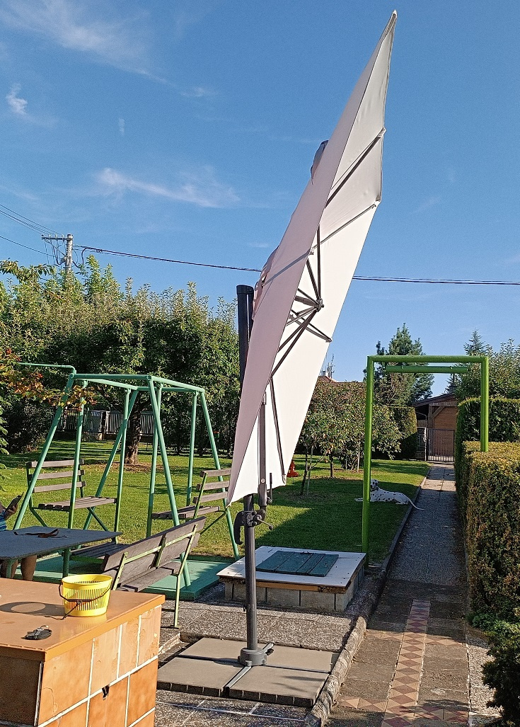 Slunečník ravenna ax 275x275/330 derby