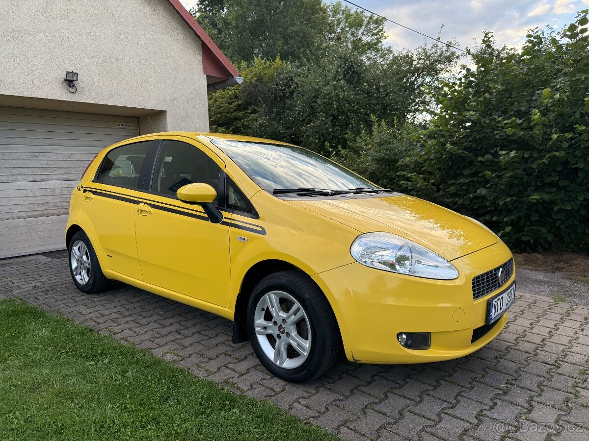 Fiat Grande Punto, 2009, 1,2i 48kW, ČR, Klima, Nová STK