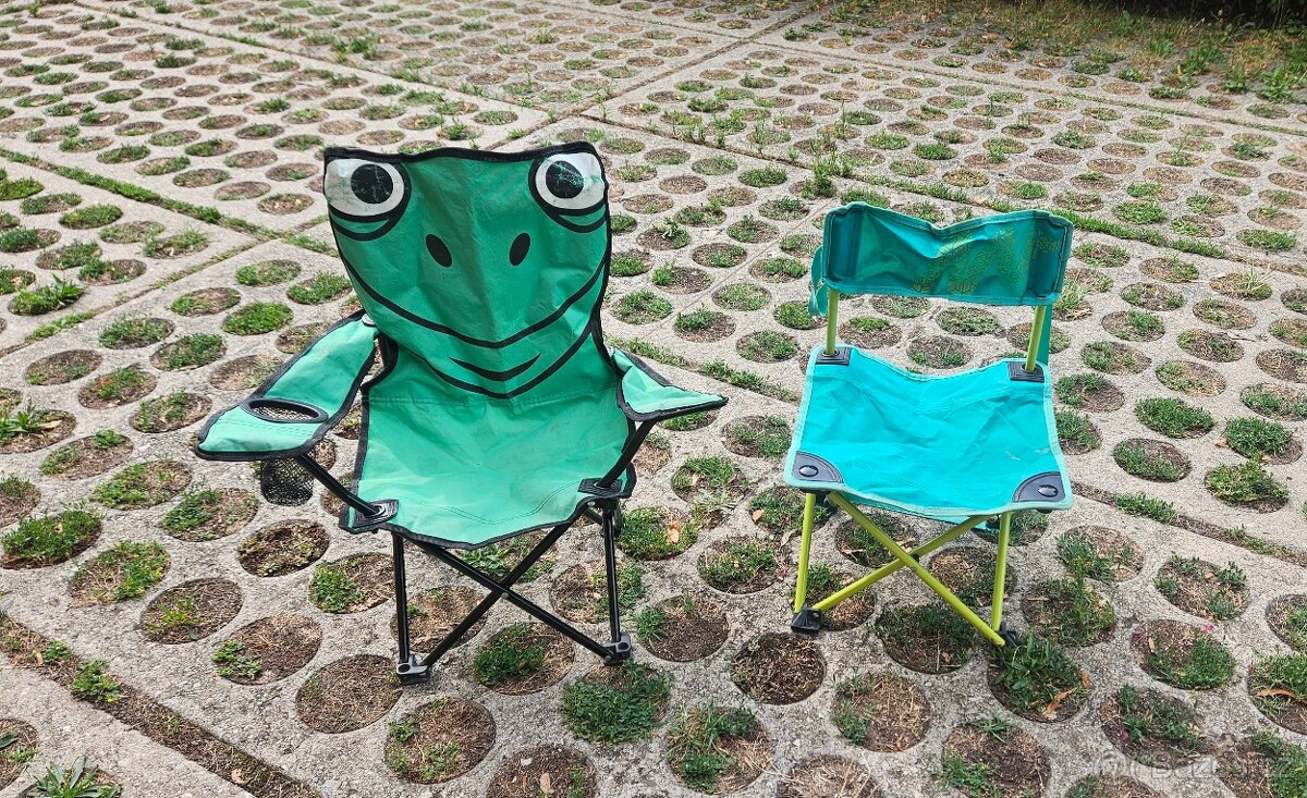 Dětské campingové židličky