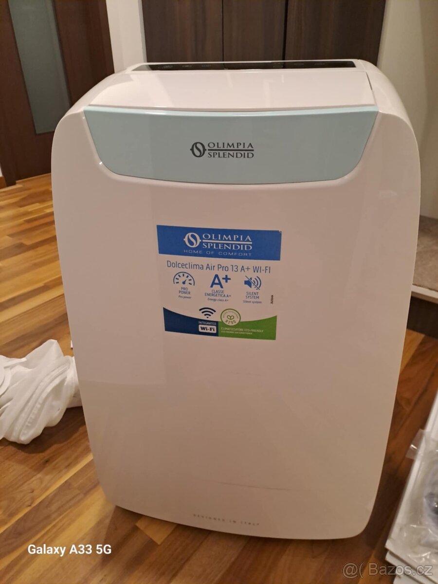 Klimatizace Dolceclima Air Pro 13 A+ Wi-Fi, stále v záruce