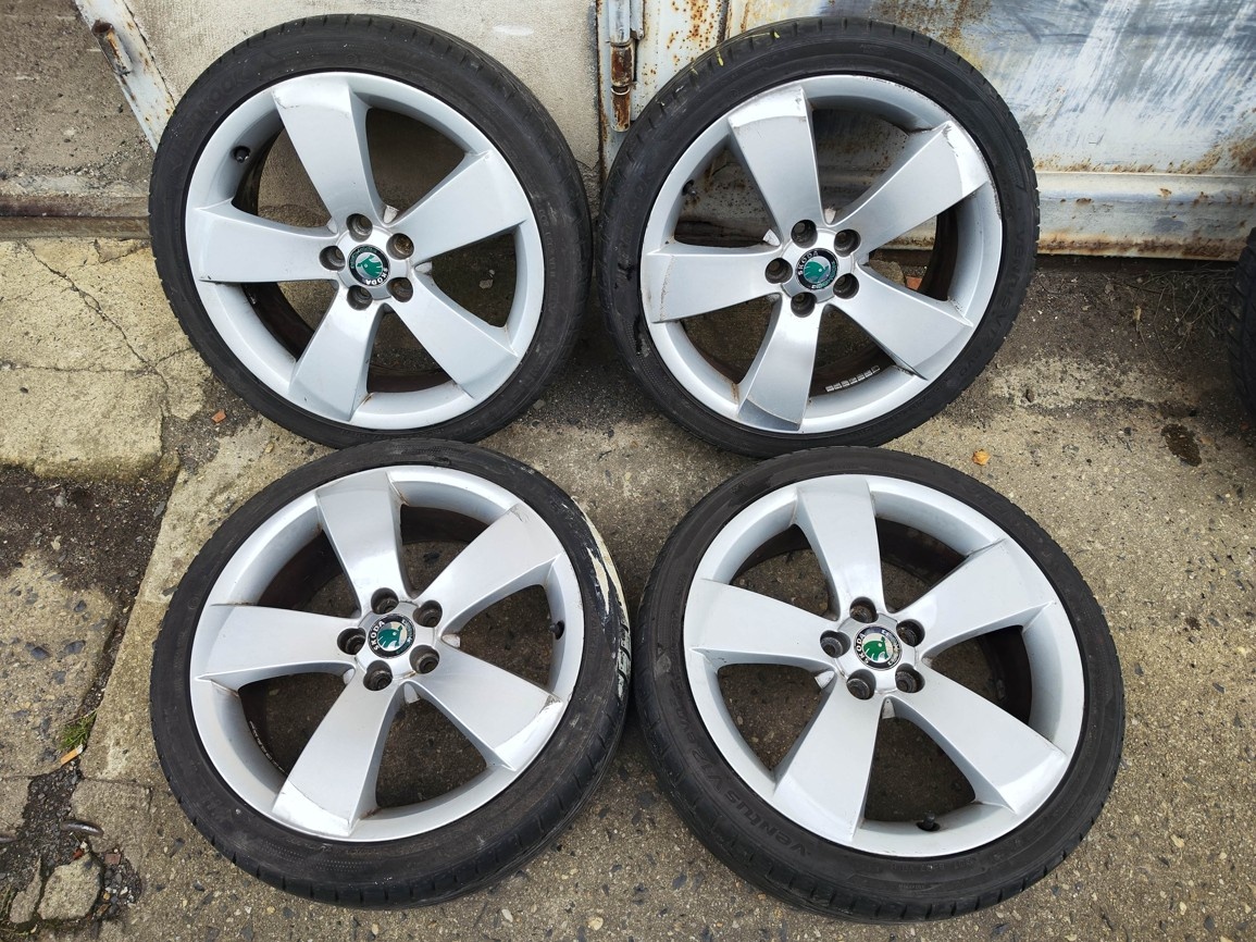 17"letní alu sada Kentaur 5x100 origo Roomster Fabia 2 Polo
