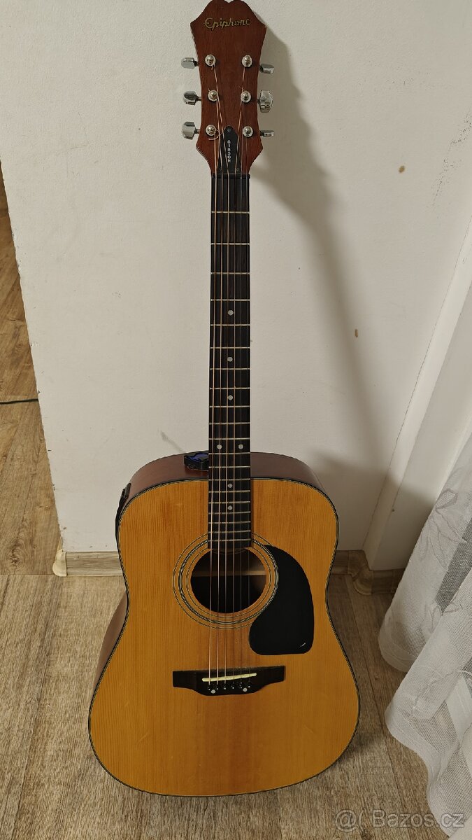 Epiphone PR-200 NS elektroakustická kytara