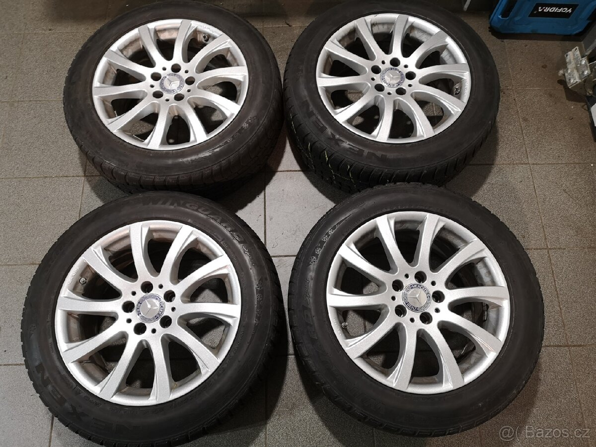 Mercedes V, Vito, E alu + zimní 225/55/17.