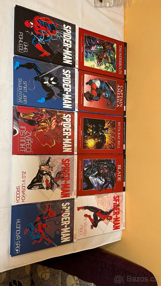 Marvel komiksy – Spider-Man + další hrdinové (11 ks)