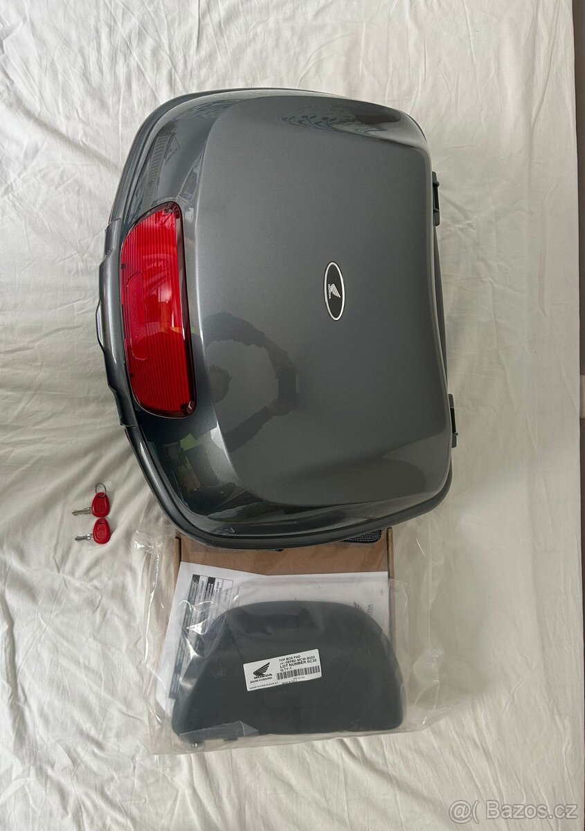 Nový Orig. kufr Honda 45L s plotnou a opěrkou