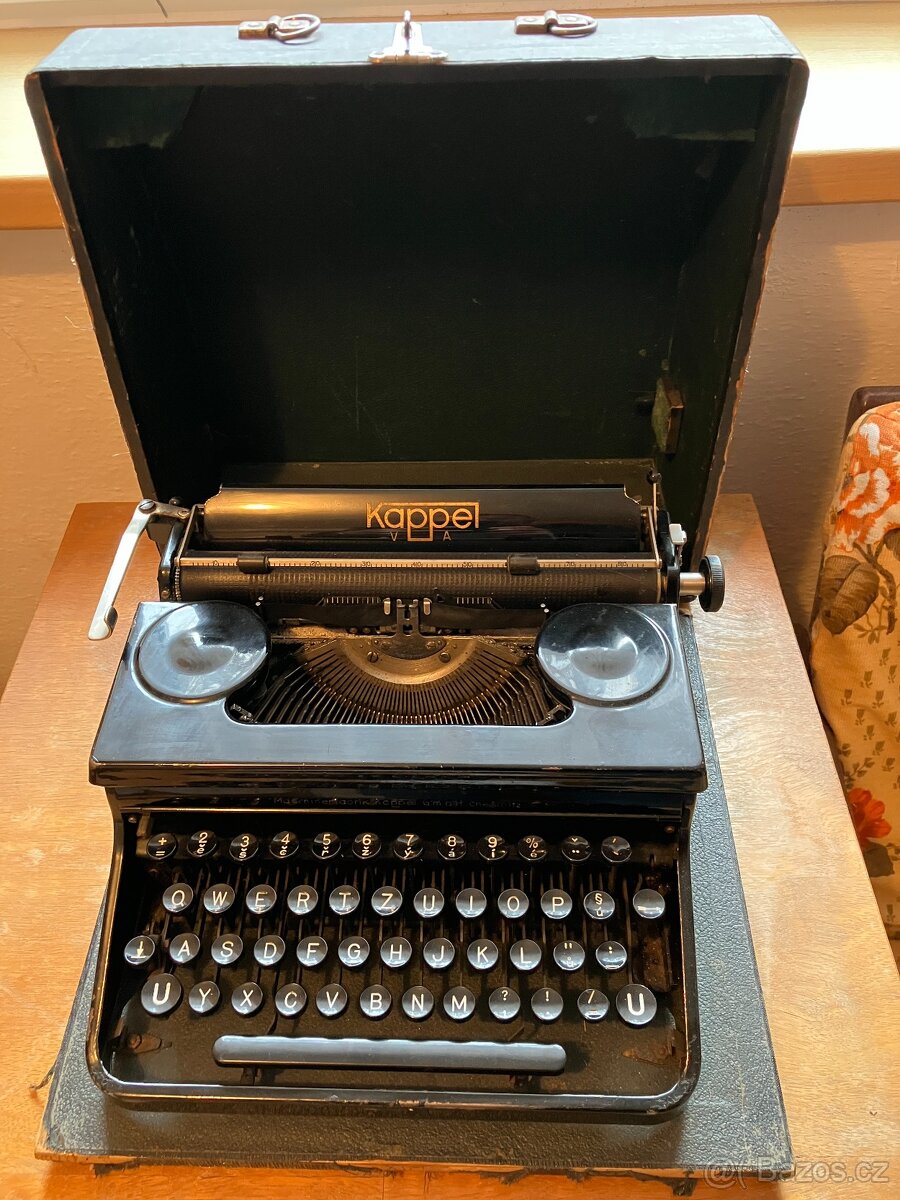 Prodám psací stroj Kappel