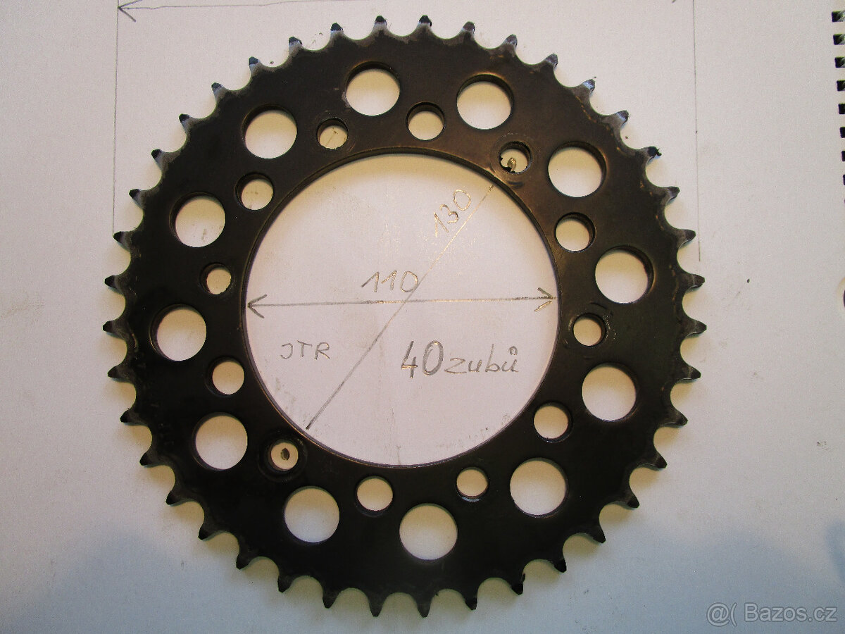 Rozeta Kawasaki eliminator, 40zubů.