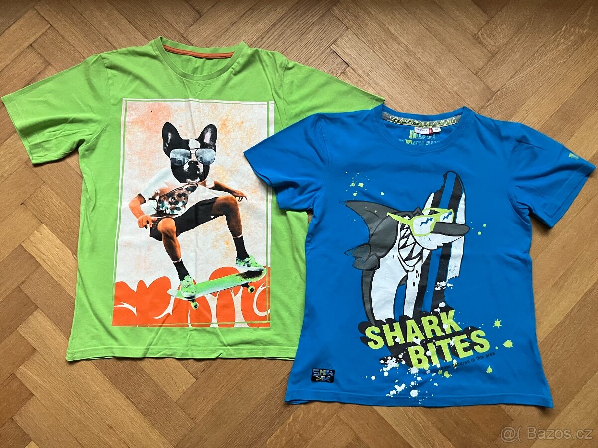 Chlapecká trička s krátkým rukávem vel. 146/152/158