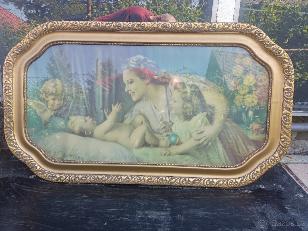 Reprodukce s andělem