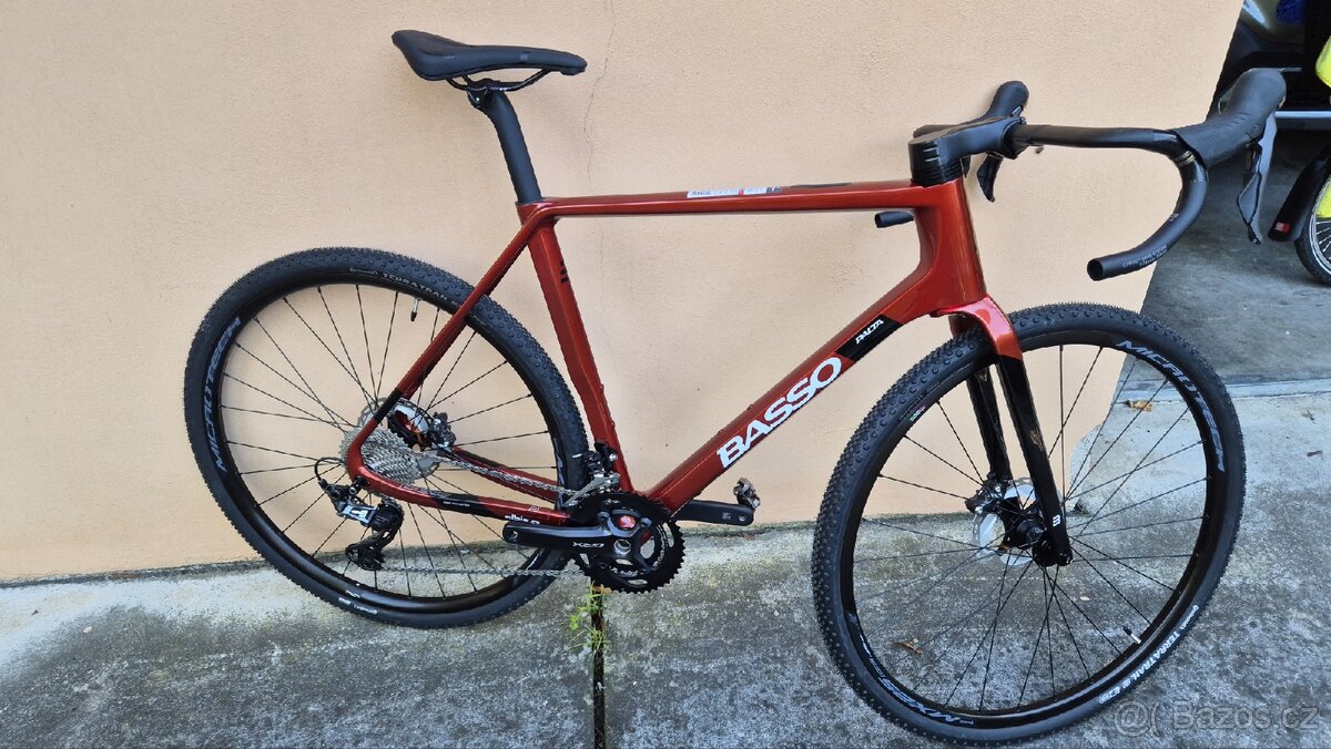 NOVÉ gravel kolo Basso Palta GRX810 2×11, vel. 56