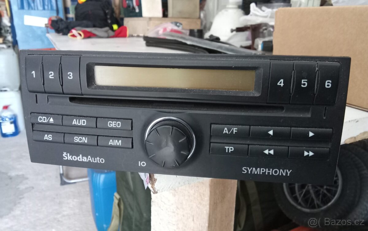 Autorádio škoda Symphony