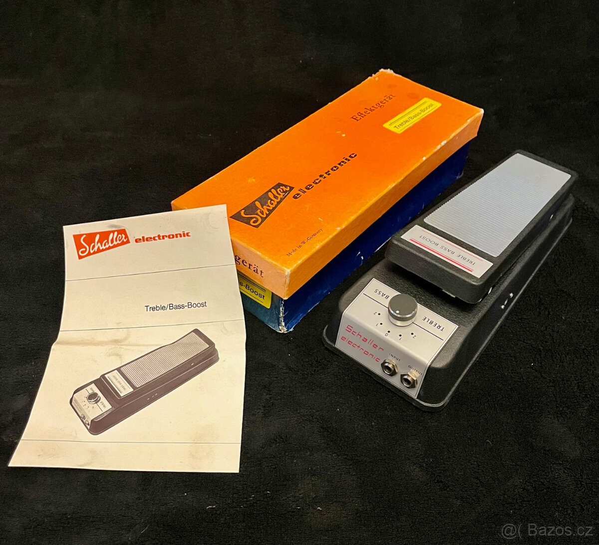 SCHALLER TREBLE - BASS BOOST - VINTAGE 70´s