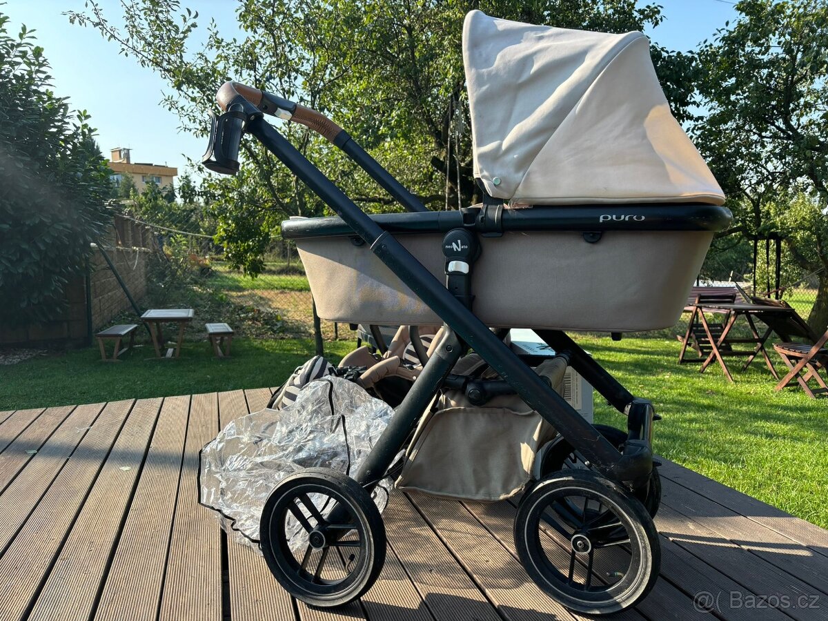 kočárek NEONATO PURO + autosedačka