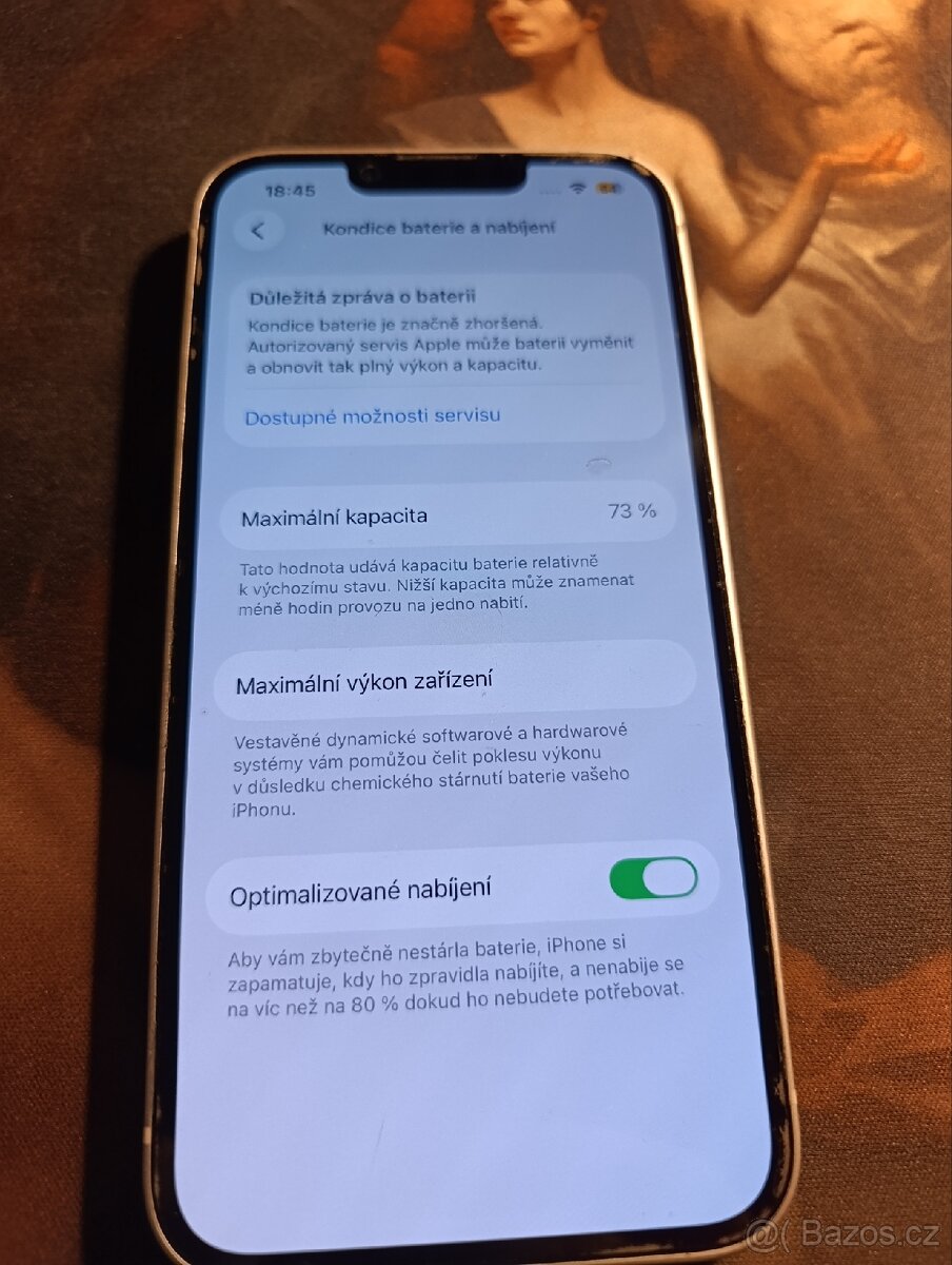 Prodám iPhone 13 128gb