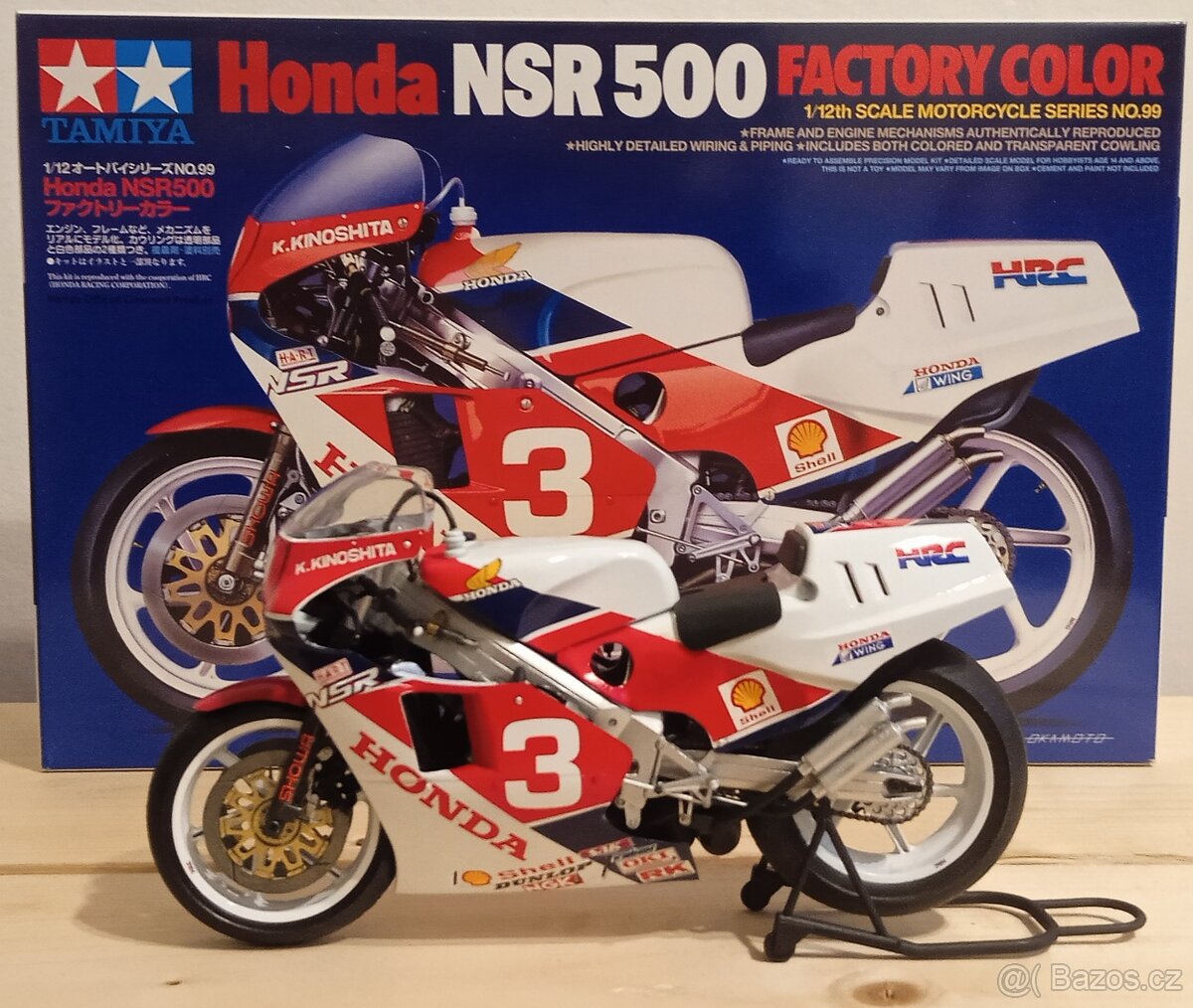 Model Honda NSR 500 Tamiya 1/12