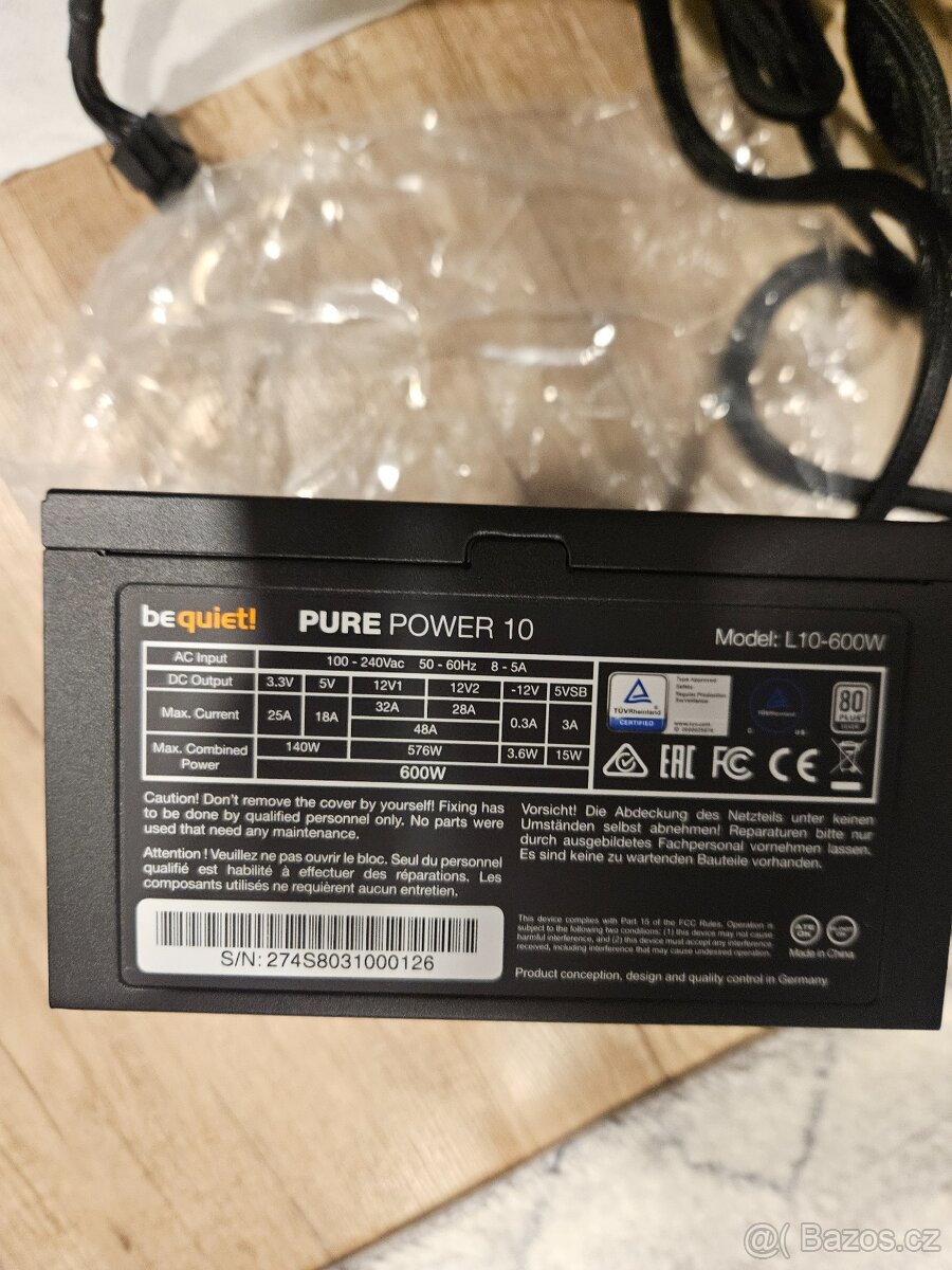 Zdroj Be quiet Pure Power 10 - 600W