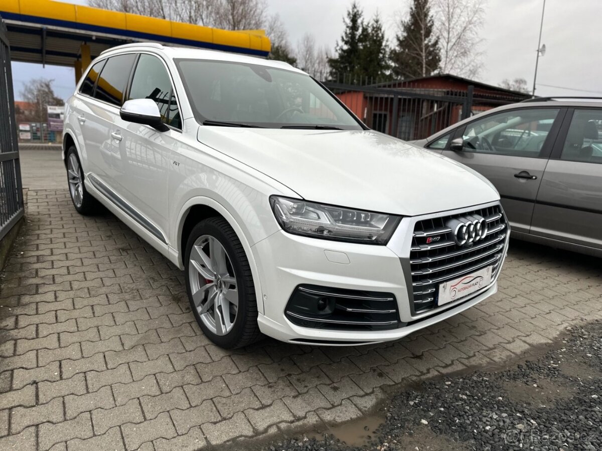 Audi SQ7 4.0TDi ČR,PO SERVISU,100%KM