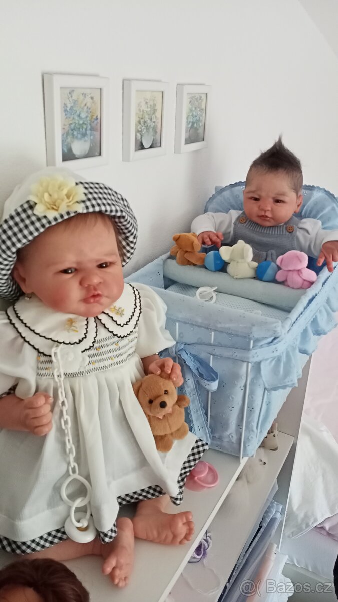 Panenky reborn kvalitně zpracované-poslední 2ks