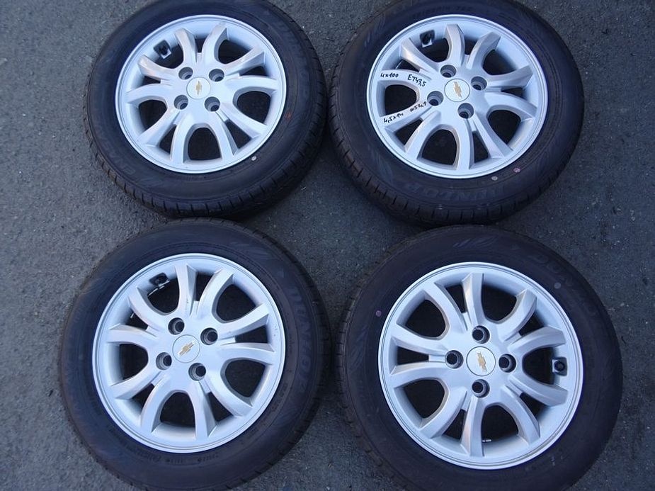 Alu disky origo Chevrolet, 14", 4x100,ET 43,5,letní sada