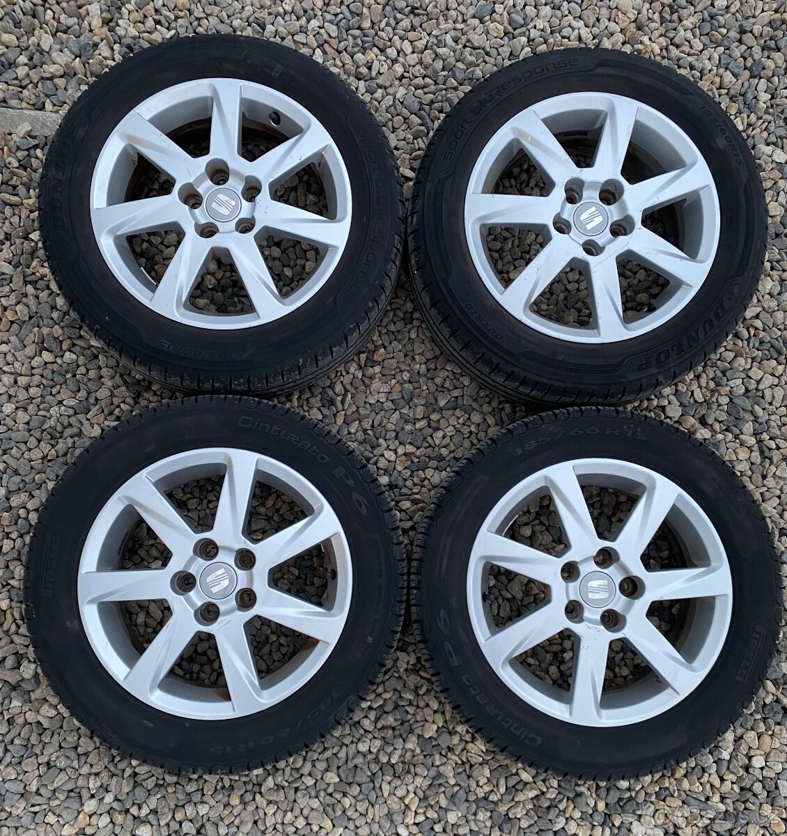 ALU KOLA 15" ORIGINÁL SEAT