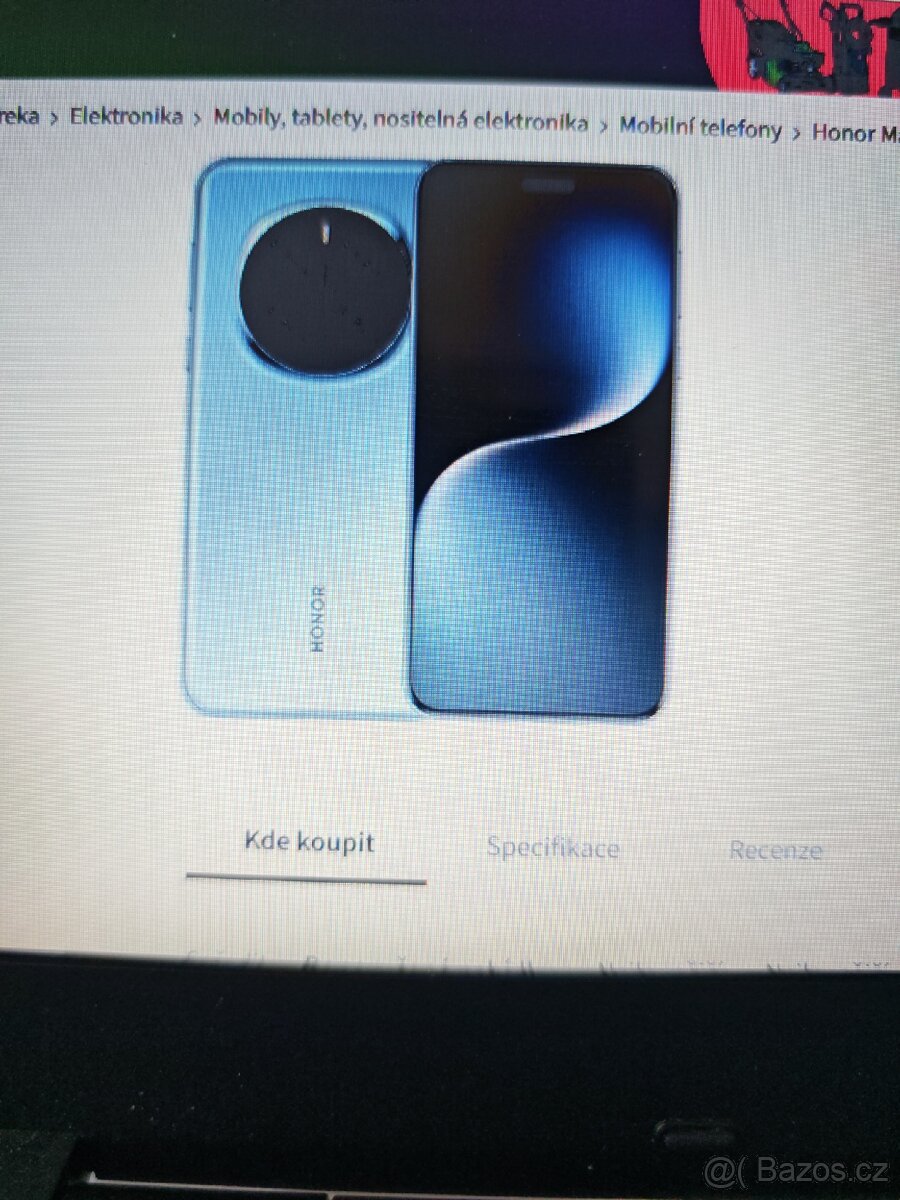 Vyměním honor magic 7 pro 12/512 bledě modrý