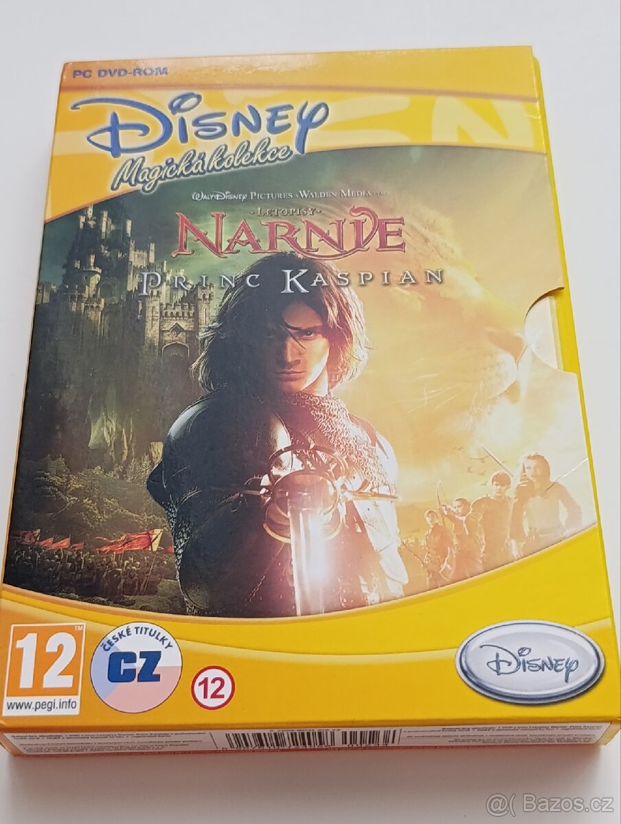 Prodám levně PC hru NARNIE PRINC KASPIAN