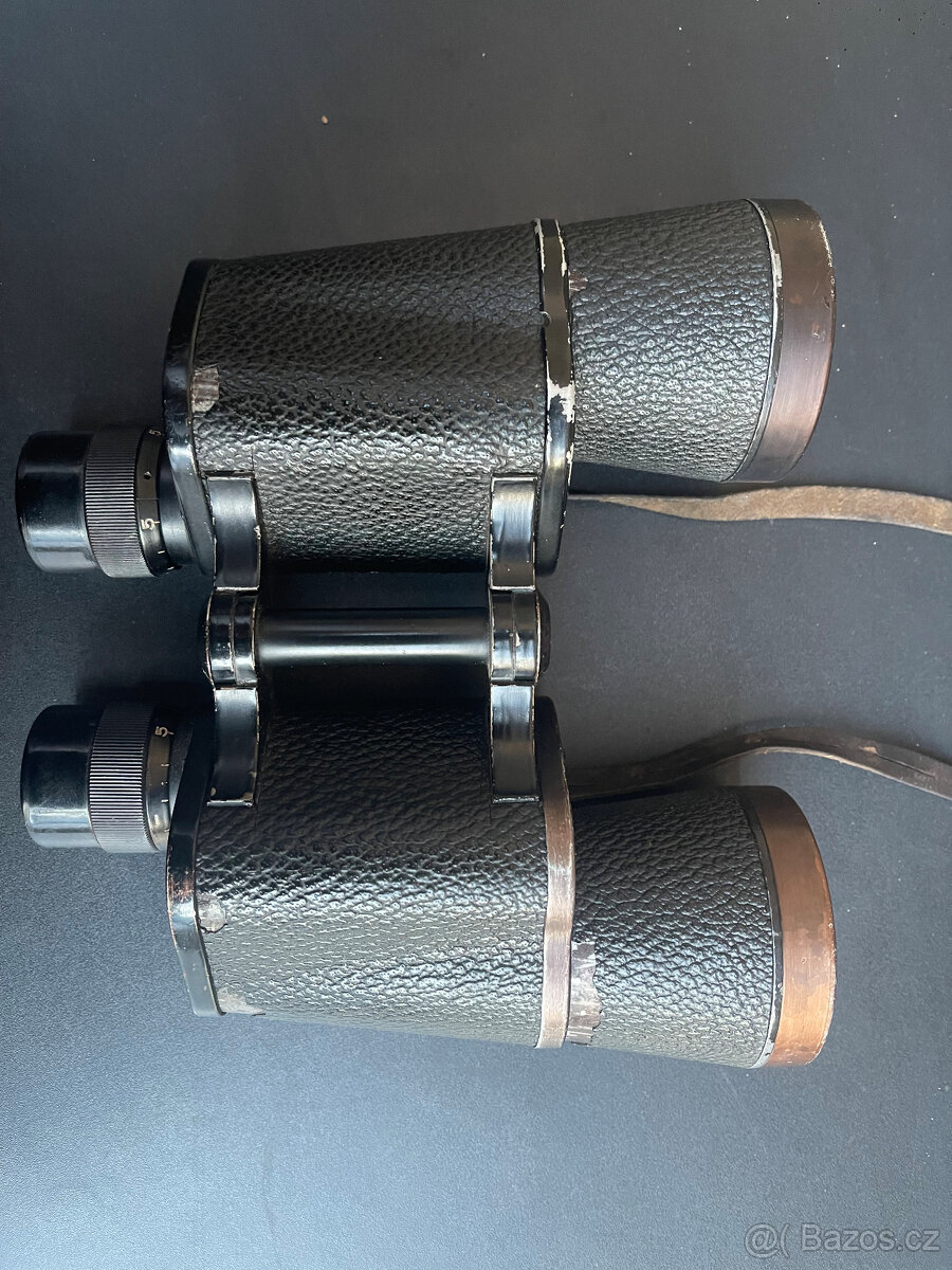 Dalekohled 7x50 Carl Zeiss, každé oko se ostři zvlašt, funkč