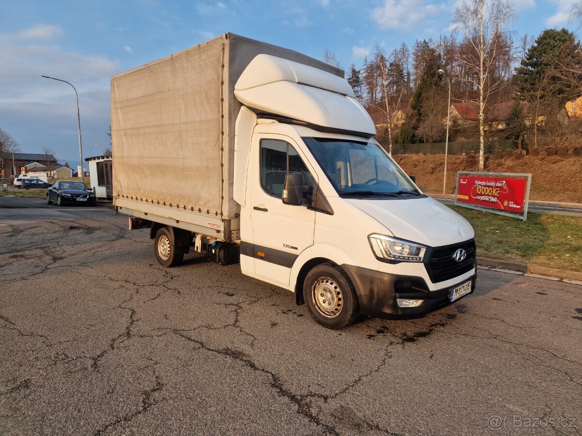 Hyundai H350 2,5 CRDI 125KW 170koni, koupeno nové v ČR, po