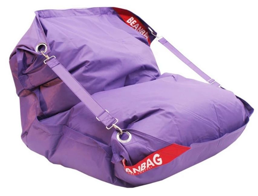 Sedací pytel Comfort 189x140 cm – fialový