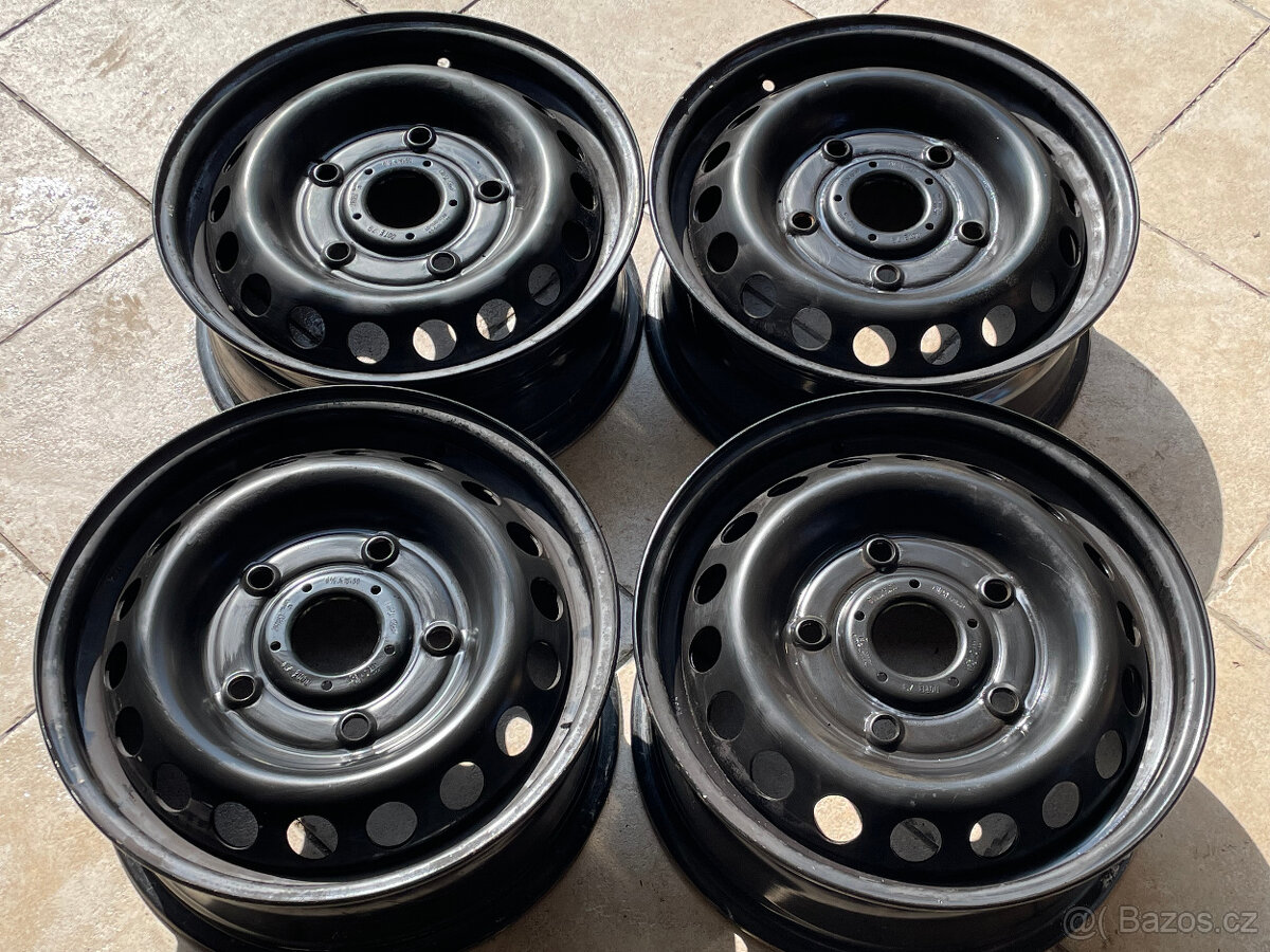 Ocelové /plechové/ disky Ford Transit Custom velikost 16´