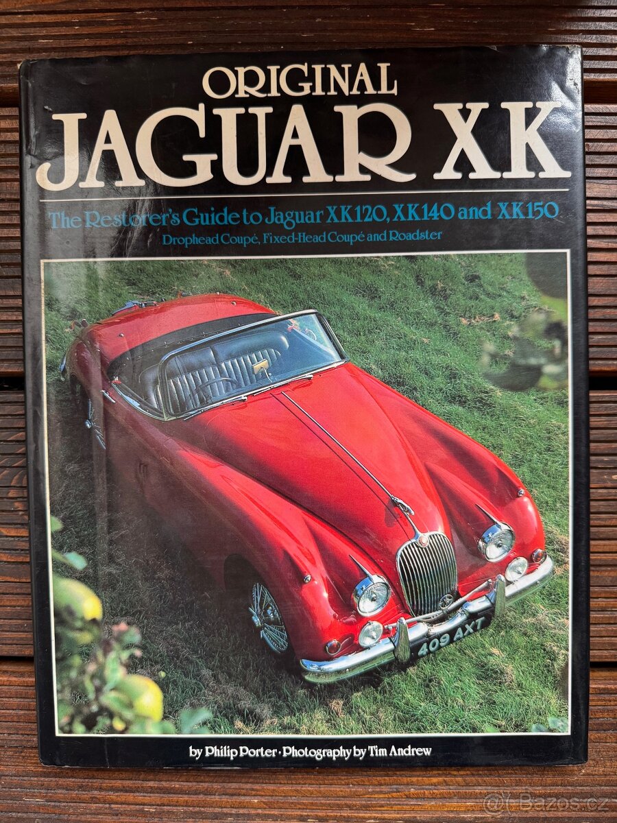 JAGUAR XK120 XK140 XK150 originální manuál pro znalce