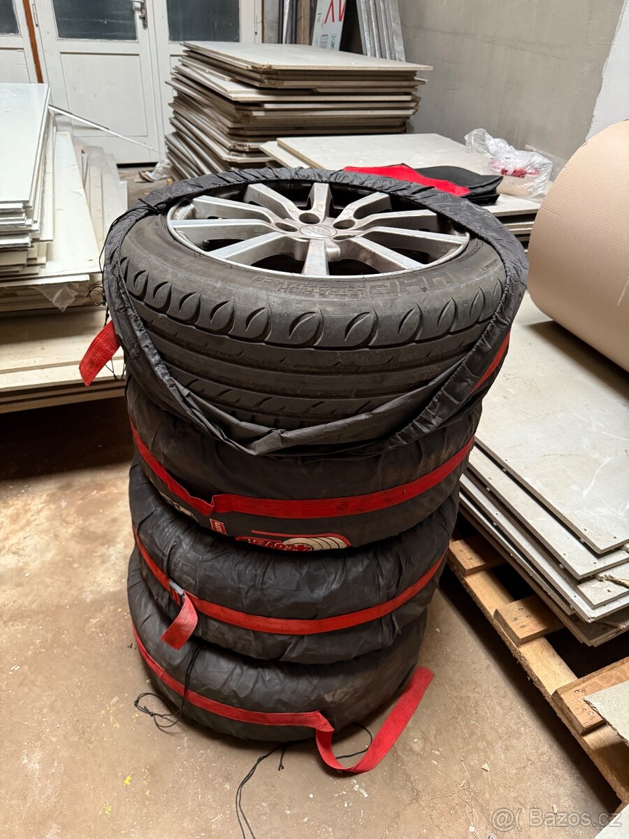 Originál alu kola Subaru R17 + pneu