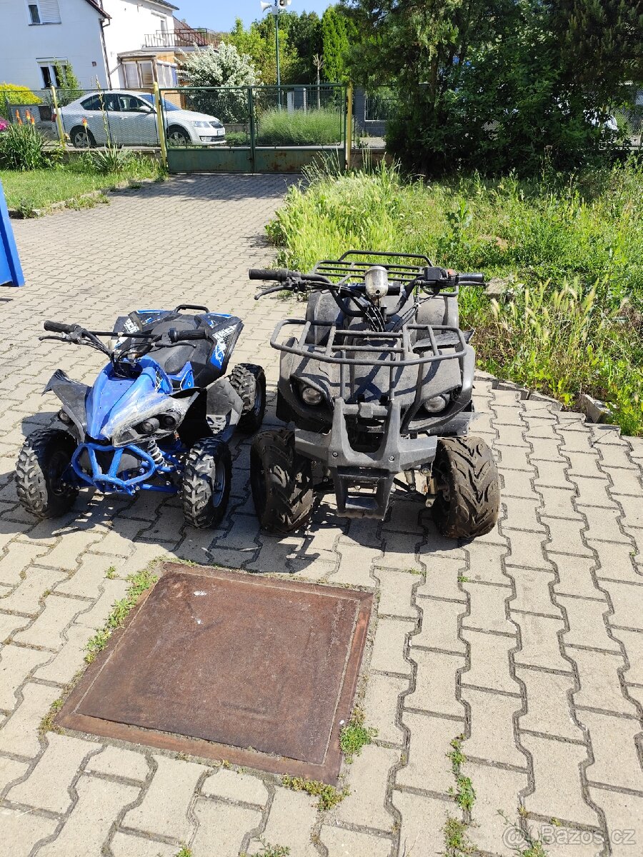 2x Čtyřkolka hecht