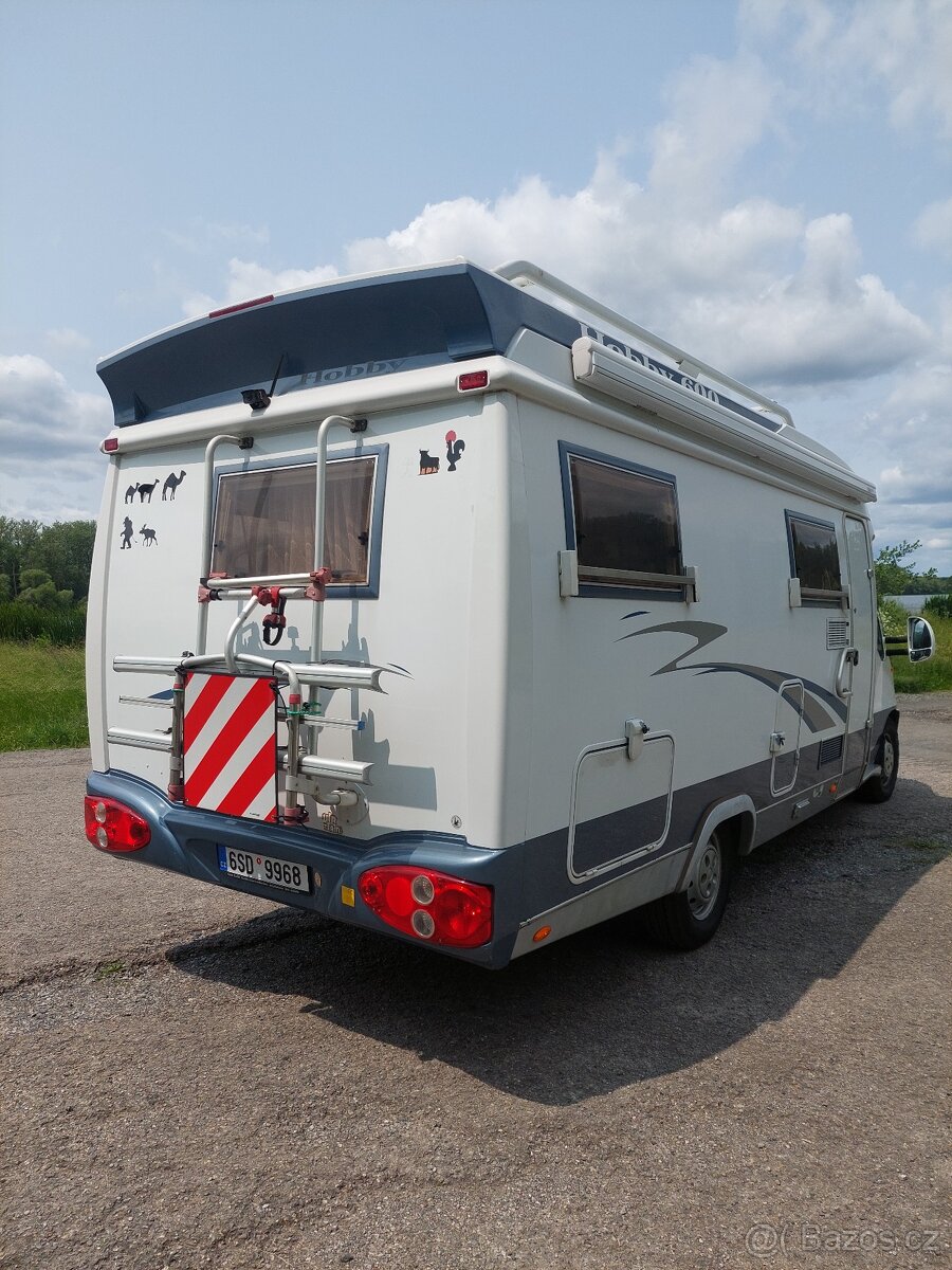 Obytný vůz HOBBY 600D/650 MAXI FSE r.v. 2000