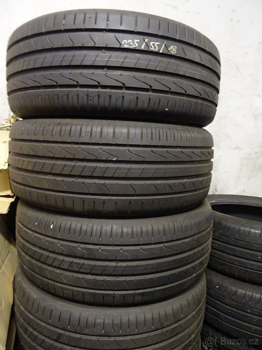 Letní pneu Hankook, 235/55/18, 4 ks, 8 mm