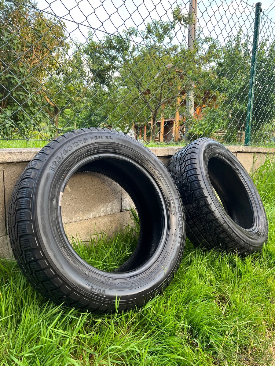 Zimní pneu 195/60 R15 NOKIAN - 2 ks