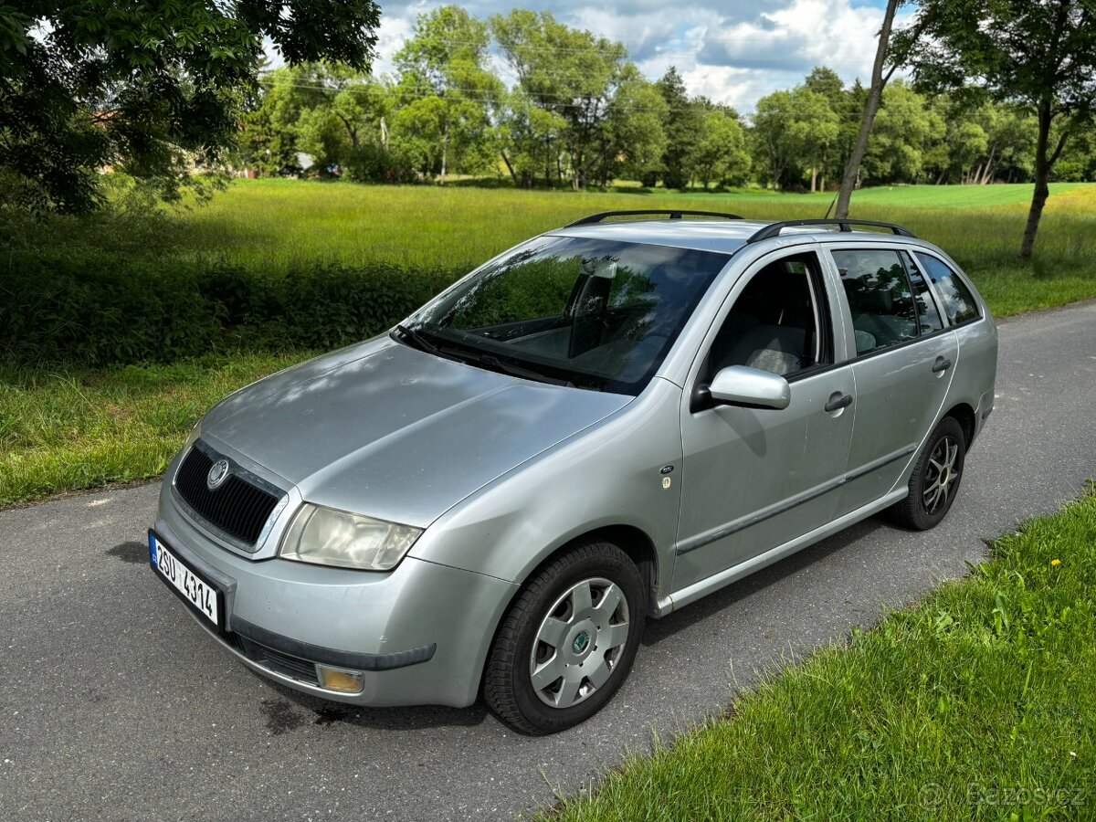 Škoda Fabia 1.4MPi 50kW, Tažné, Nová STK