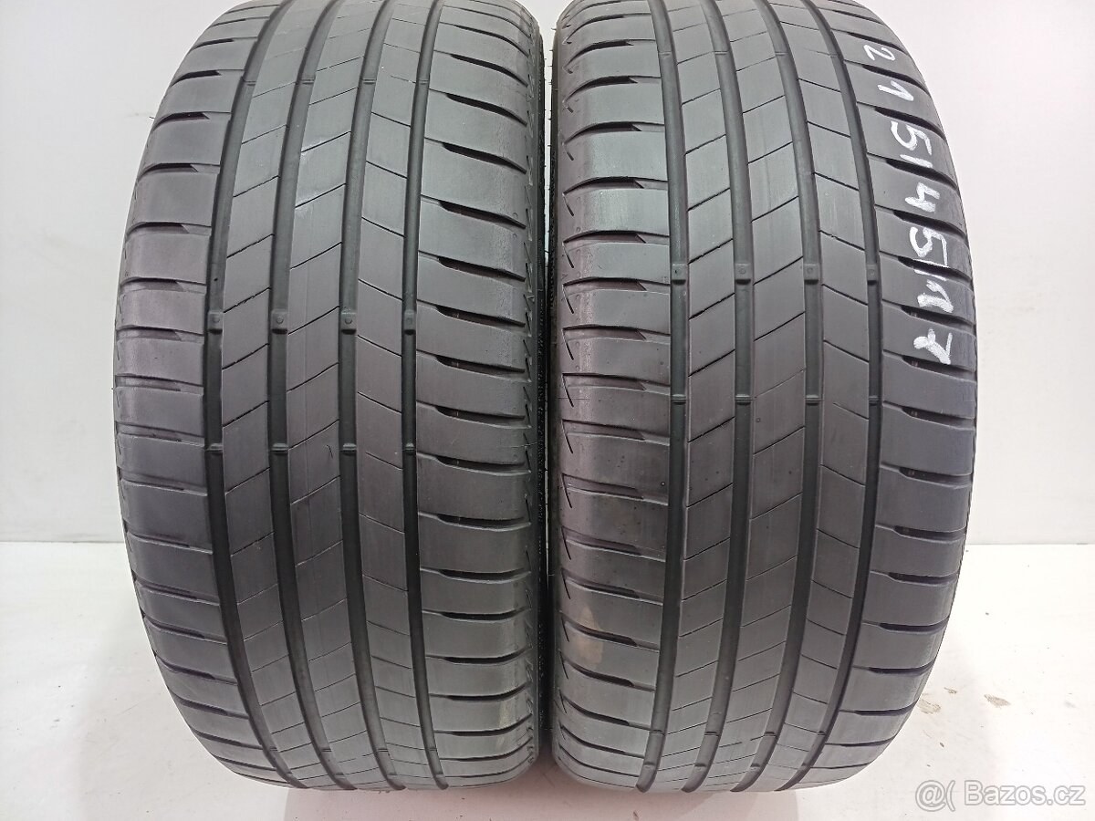 2ks letní pneu 215/45/17 Bridgestone