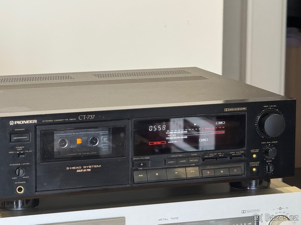 Tape Deck Pioneer CT - 737