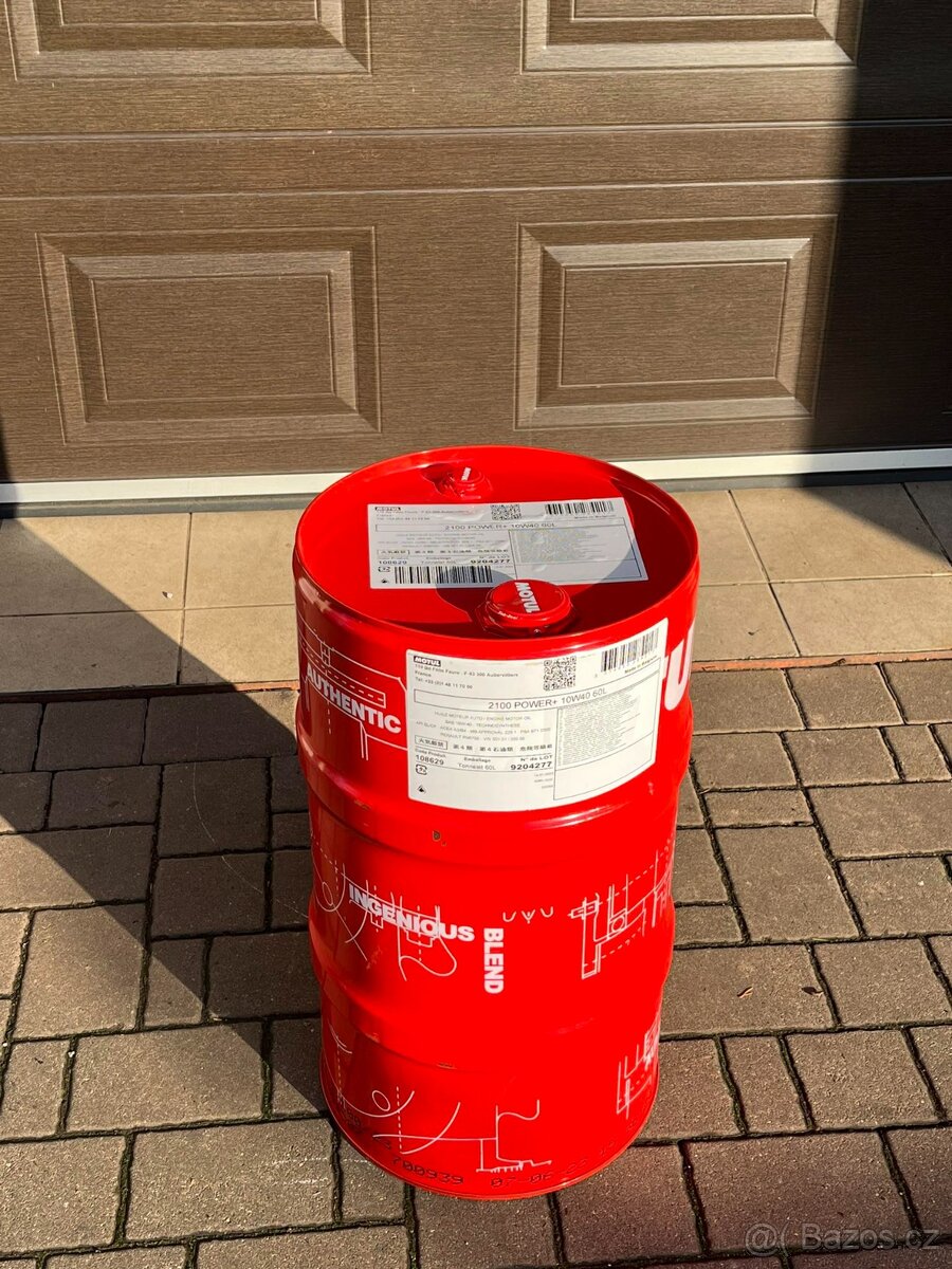 Prodám olej Motul 10W40 60l A3,B4