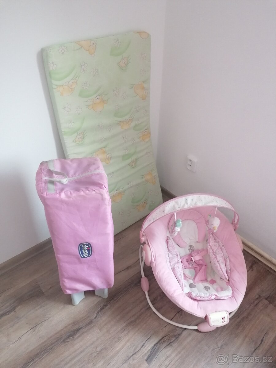 Cestovní postýlka +houpátko