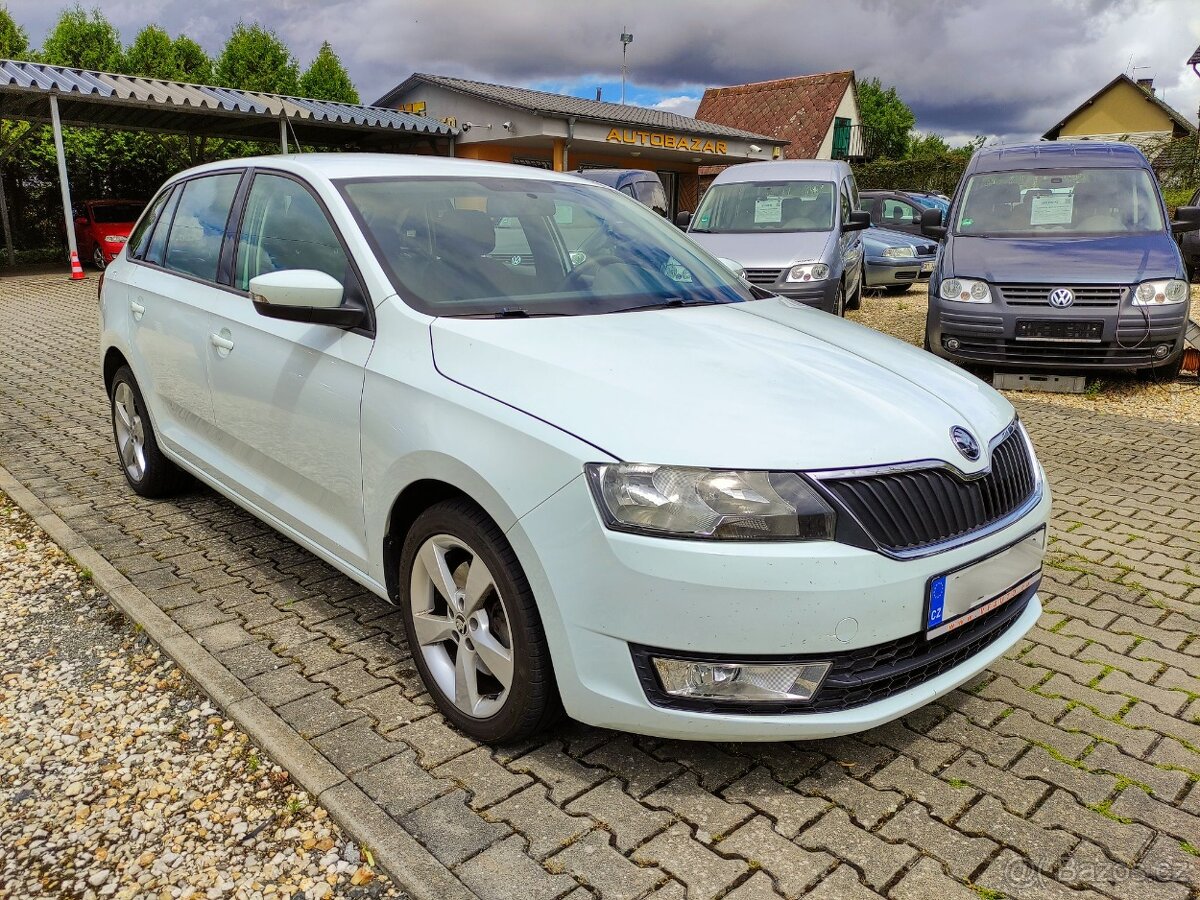 ŠKODA RAPID 1.2 TSi, 81KW,6-KVALT,ALU,PDC,ESP,AUX/USB/SD