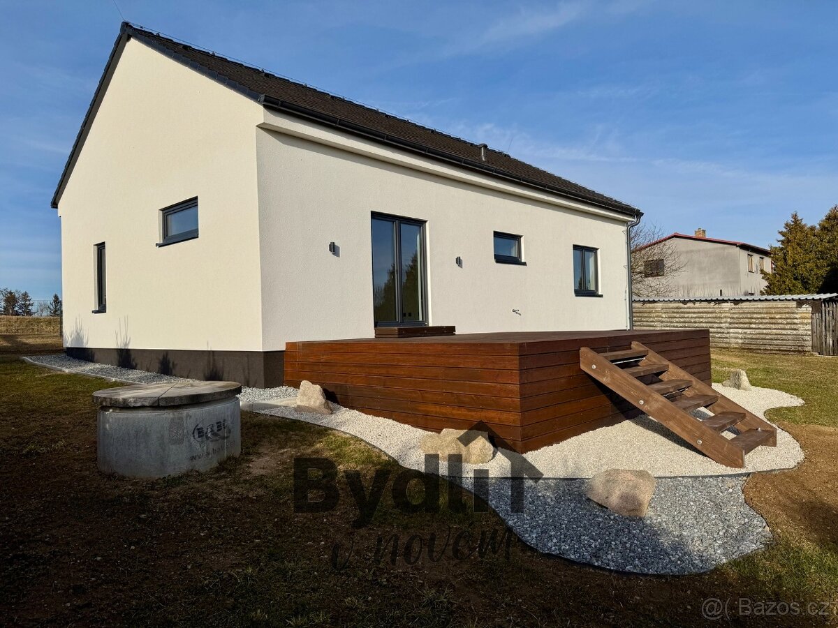 Moderní, úsporný rodinný dům v Malé Turné u Strakonic