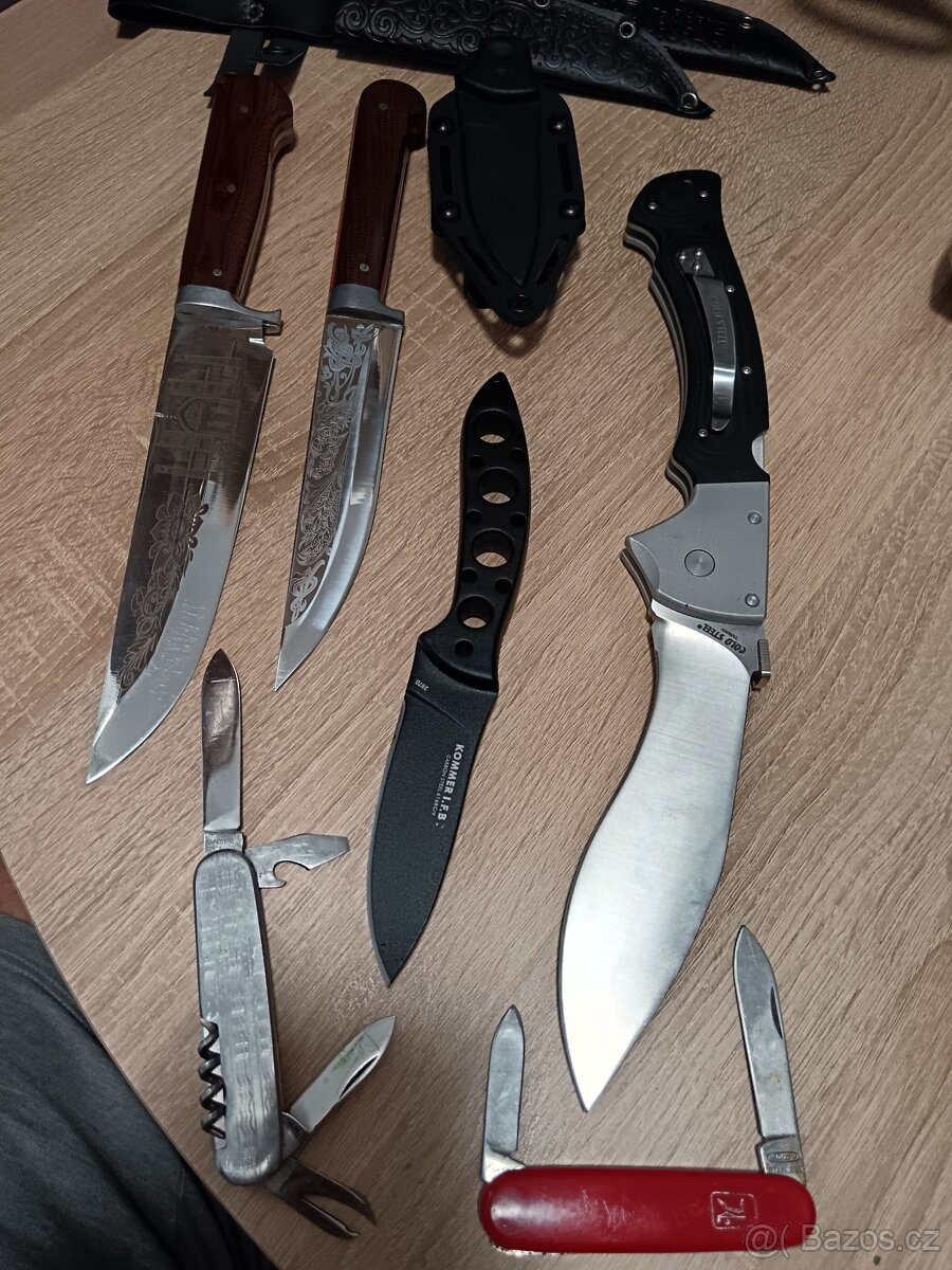 Nůž Cold steel, Kirgisztán, Mikov, CRKT