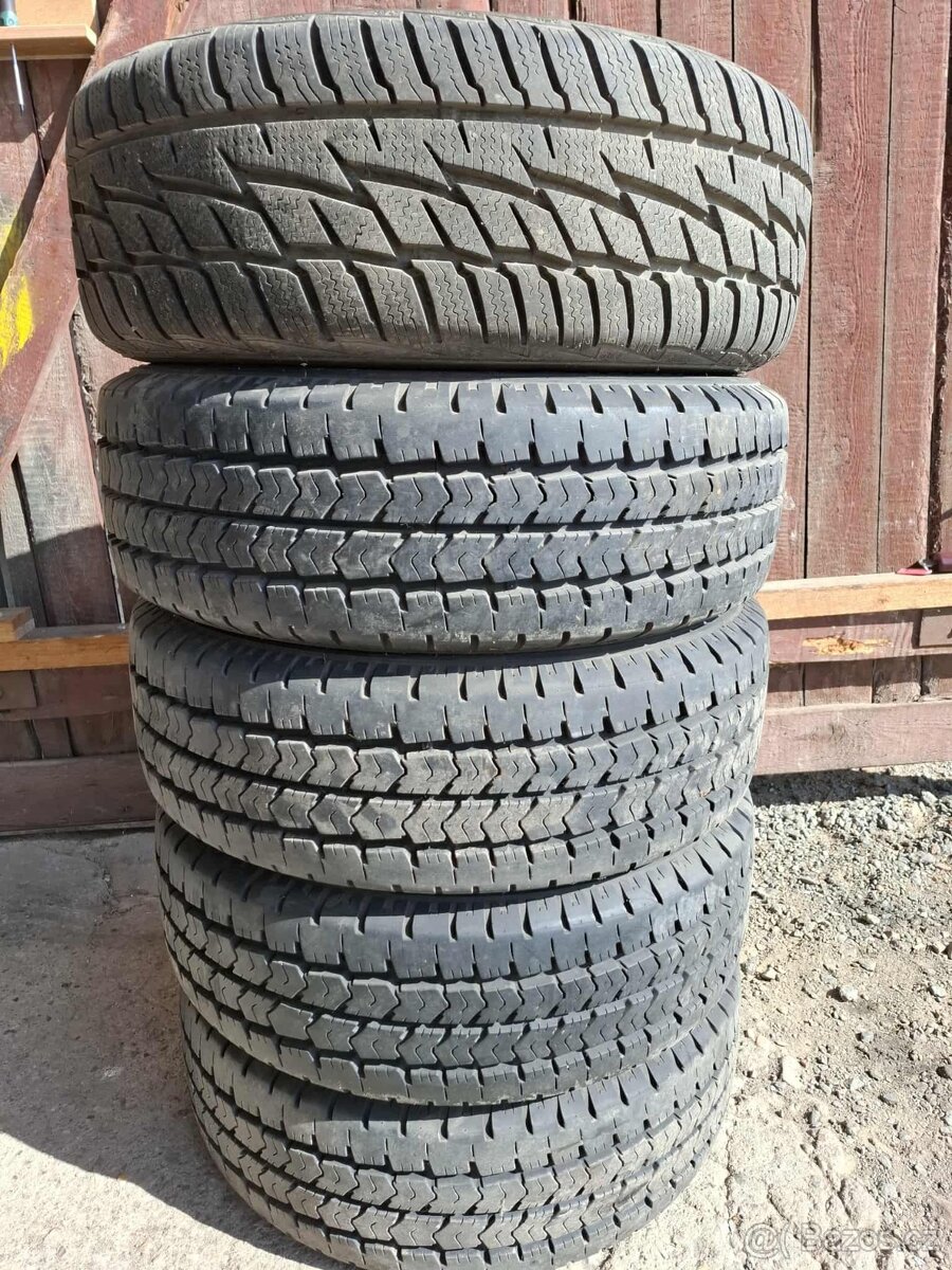 Volkswagen Sharan - disky R16 + zímní pneu 195/60 R16C