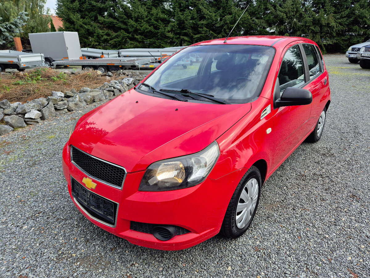 Chevrolet Aveo 1.4i 74kW, 117tkm, KLIMA