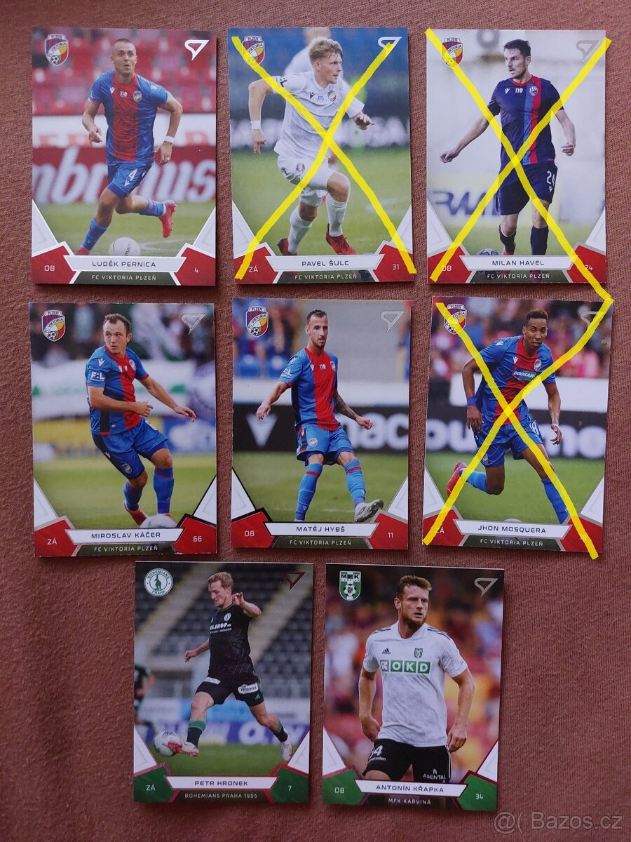 Fotbalové karty - SportZoo 2021-22