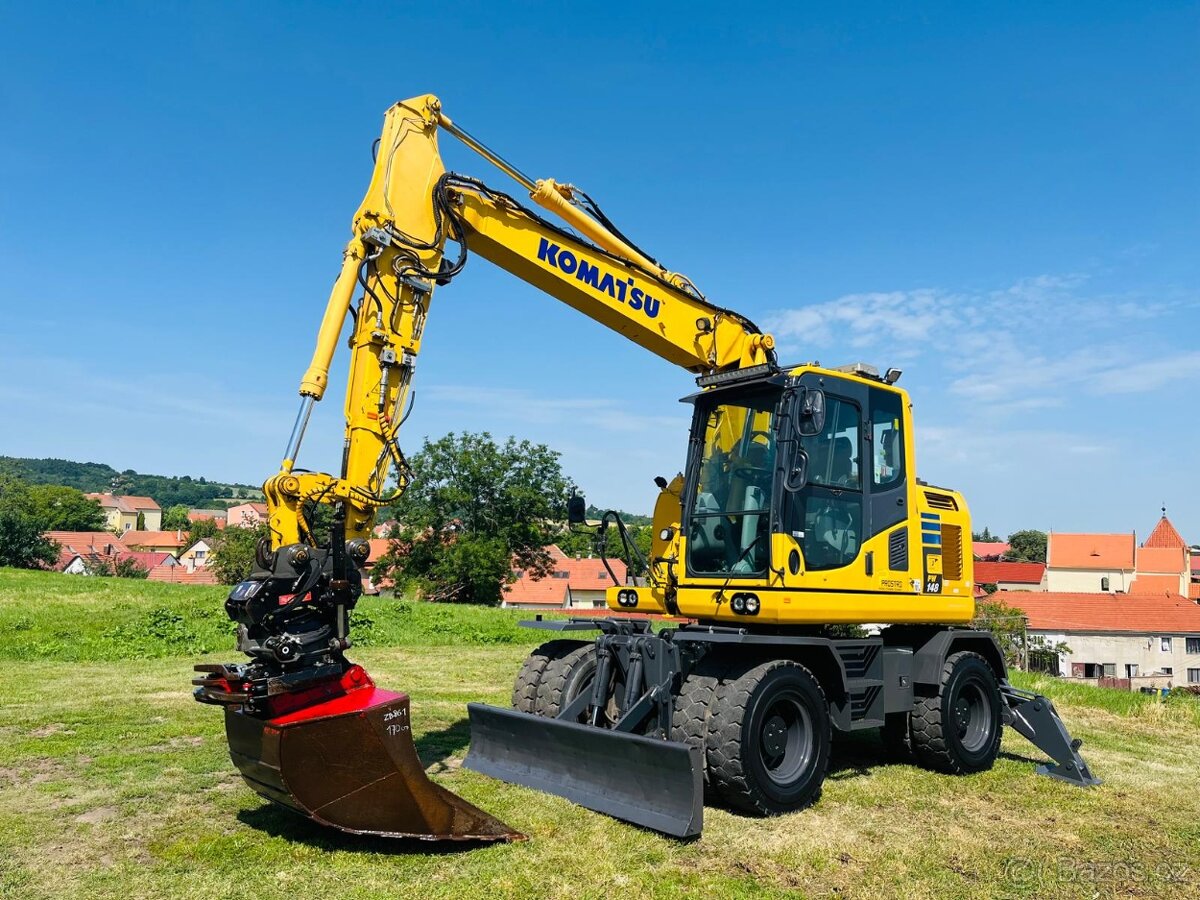 Kolové rypadlo Komatsu PW148-10