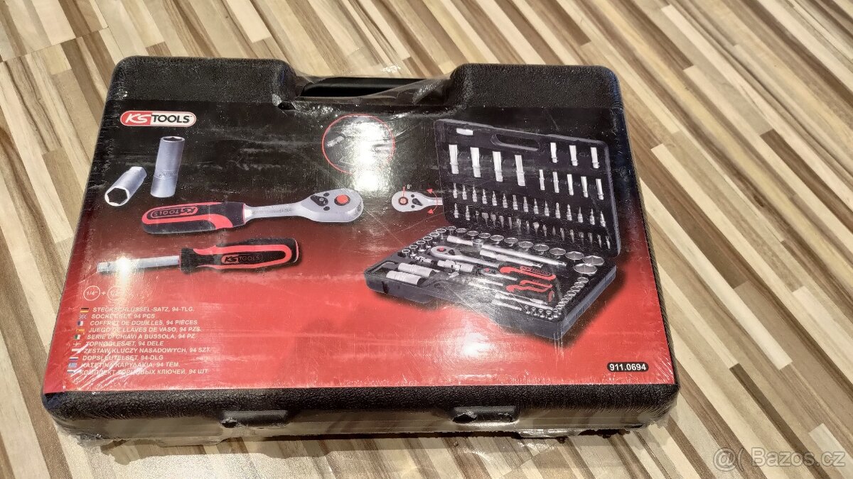 GOLA SADA KS Tools 911.0694 sada nástrčných klíčů, 94dílná