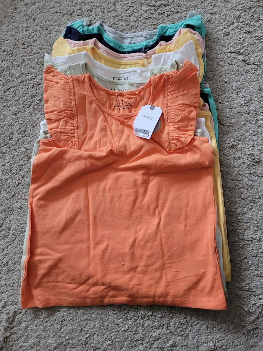 8pack dívčí trička 122
